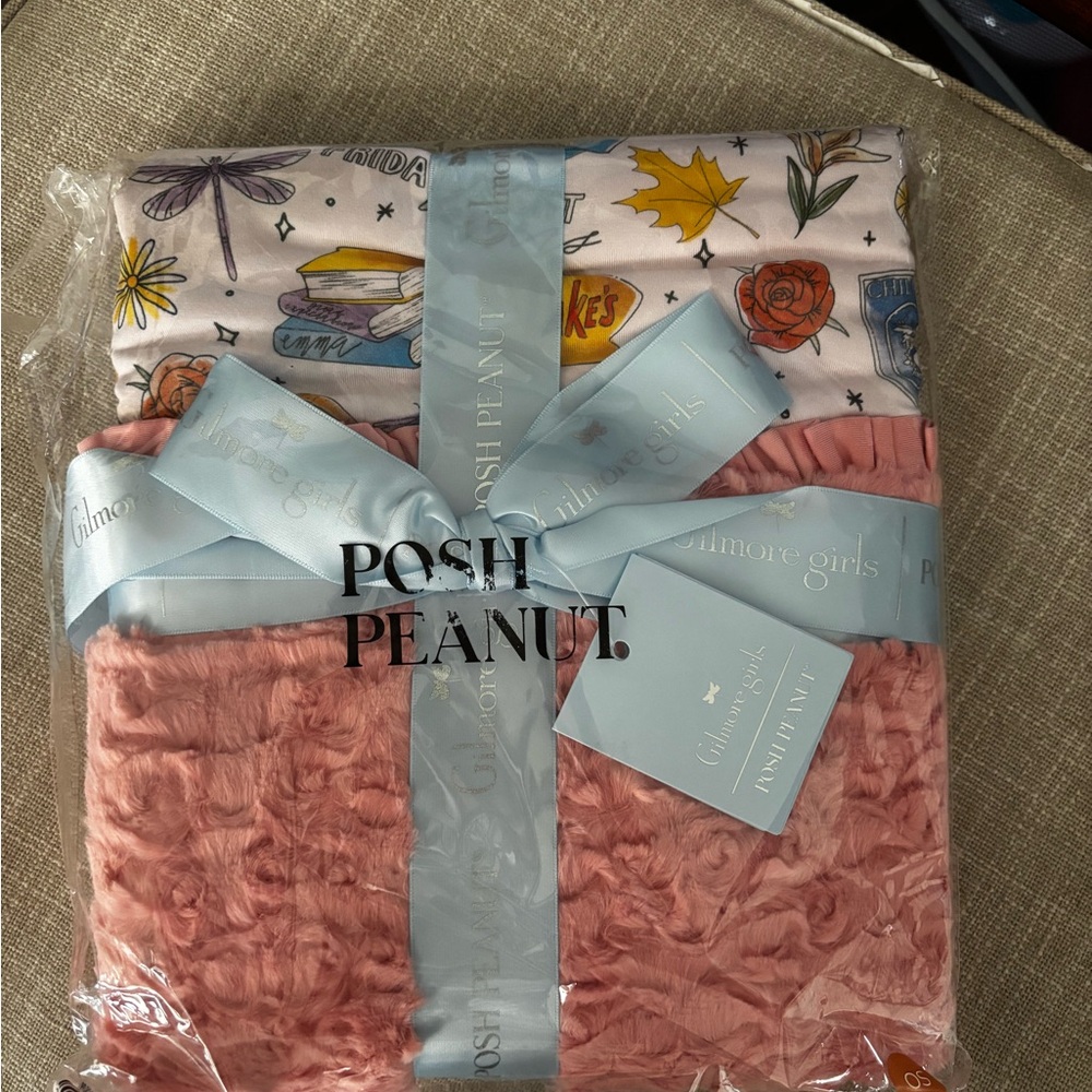 Posh Peanut Gilmore Girls minky baby blanket